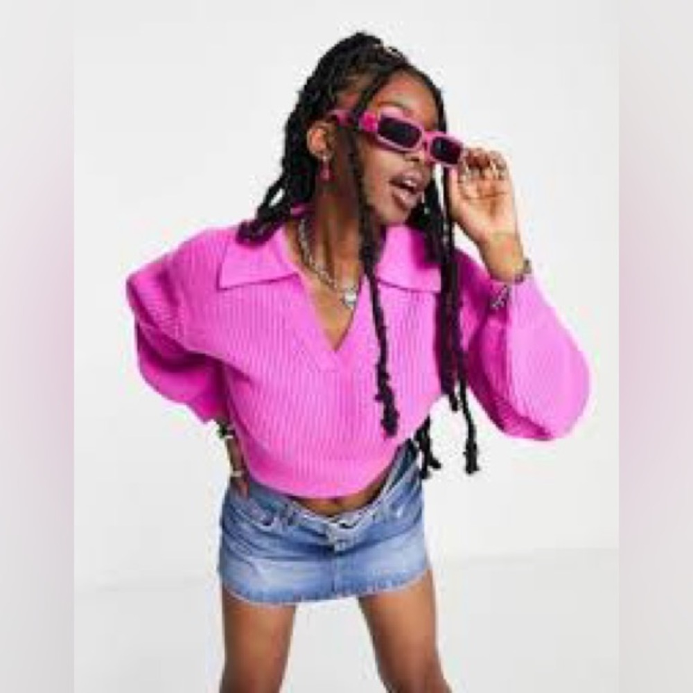 Zara Magenta Sweater